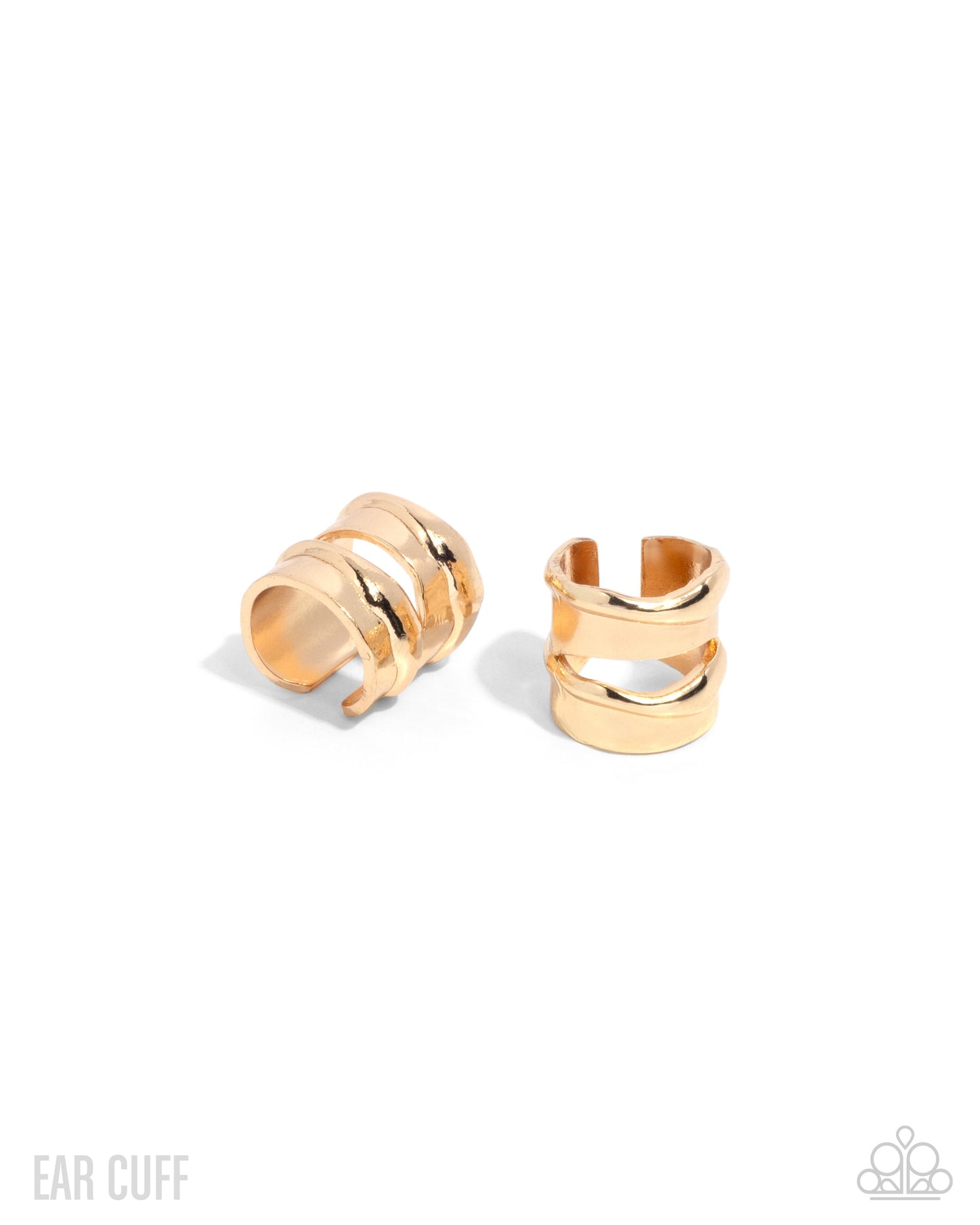 Competitive Advantage Gold Ear Cuff Earrings