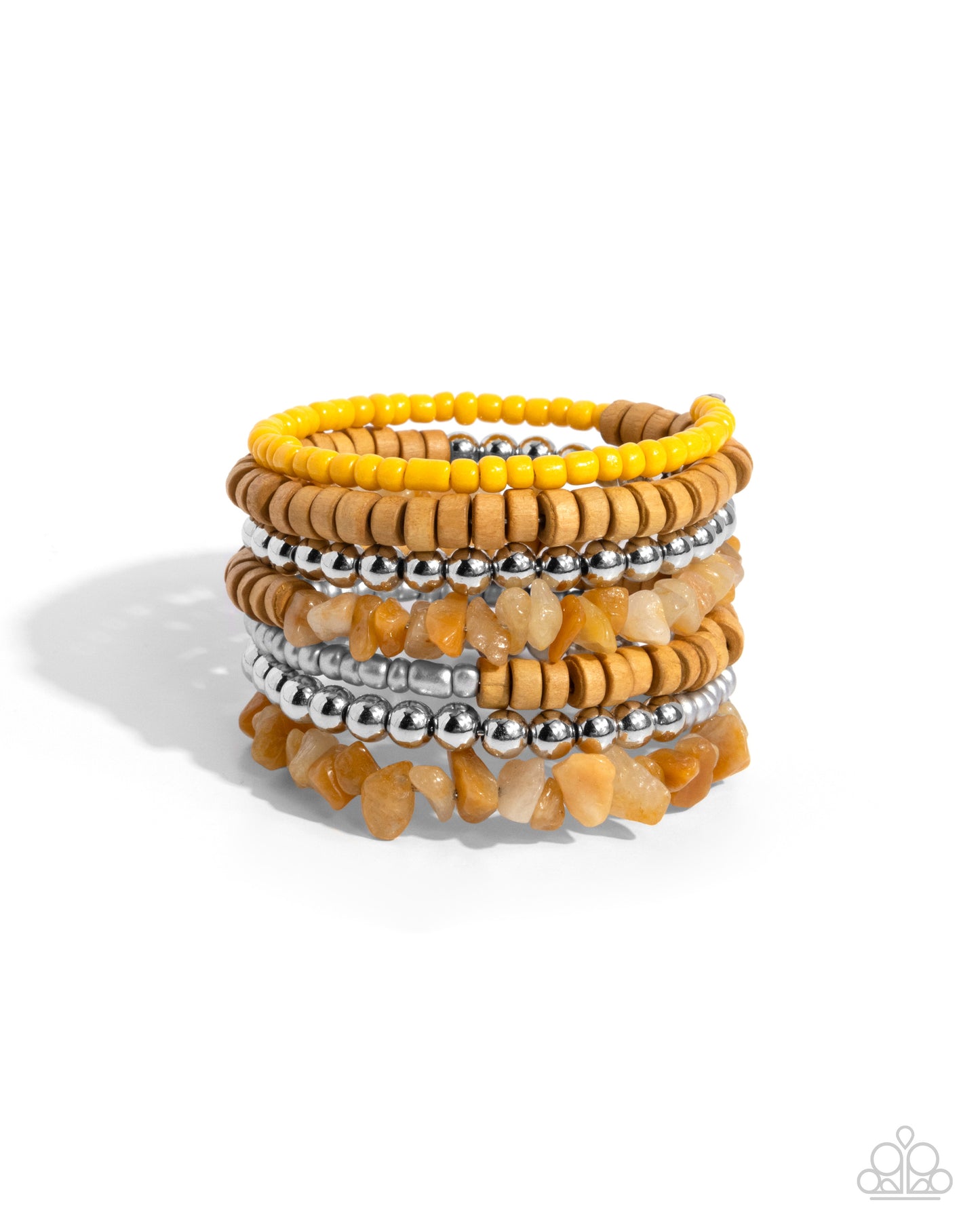 Plentiful Pizzazz Yellow Bracelet