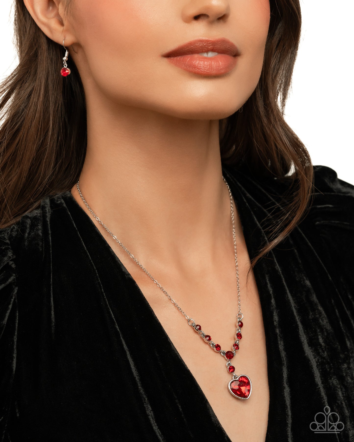 Fresh Fondness Red Necklace