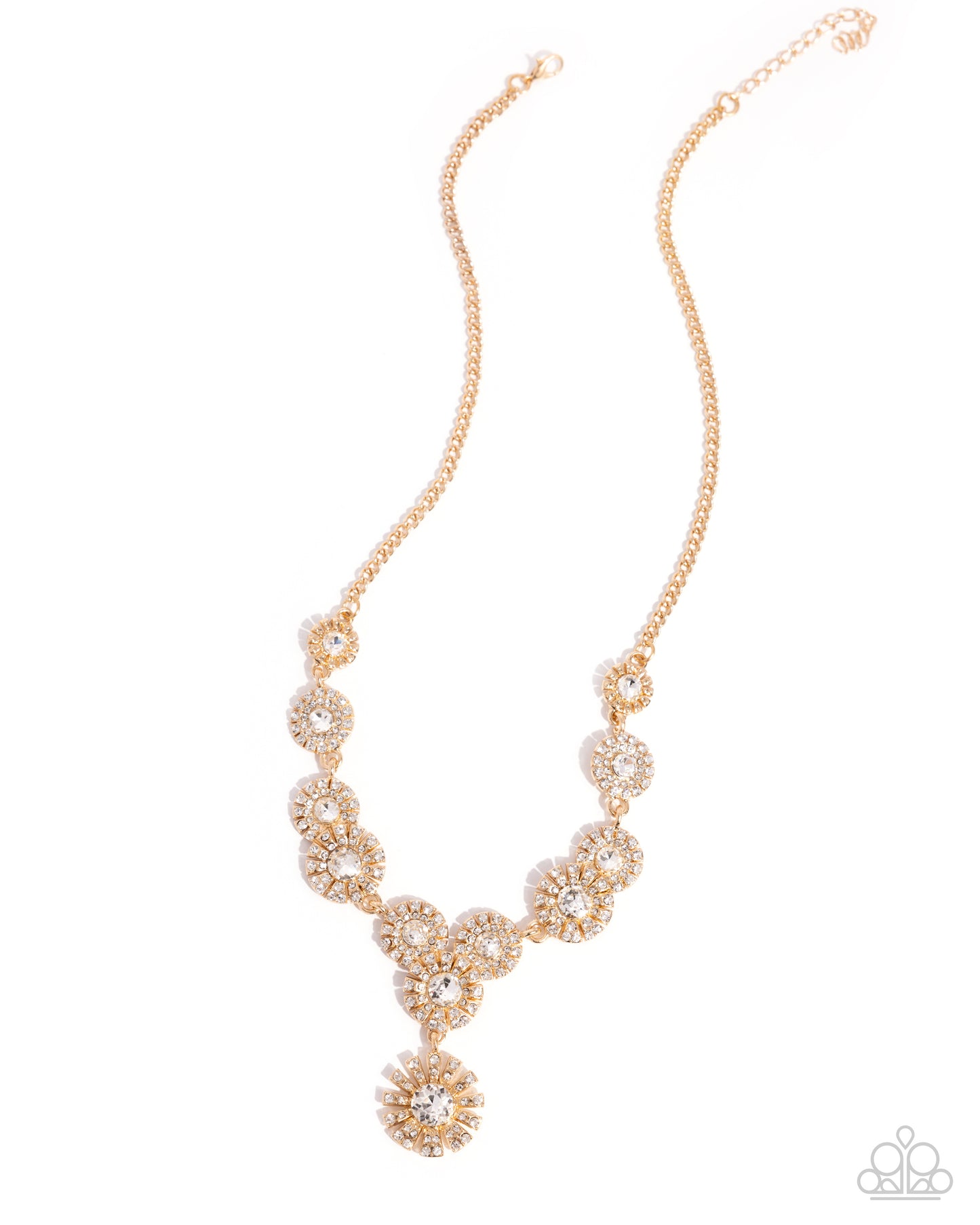 Sunburst Selfie Gold Necklace