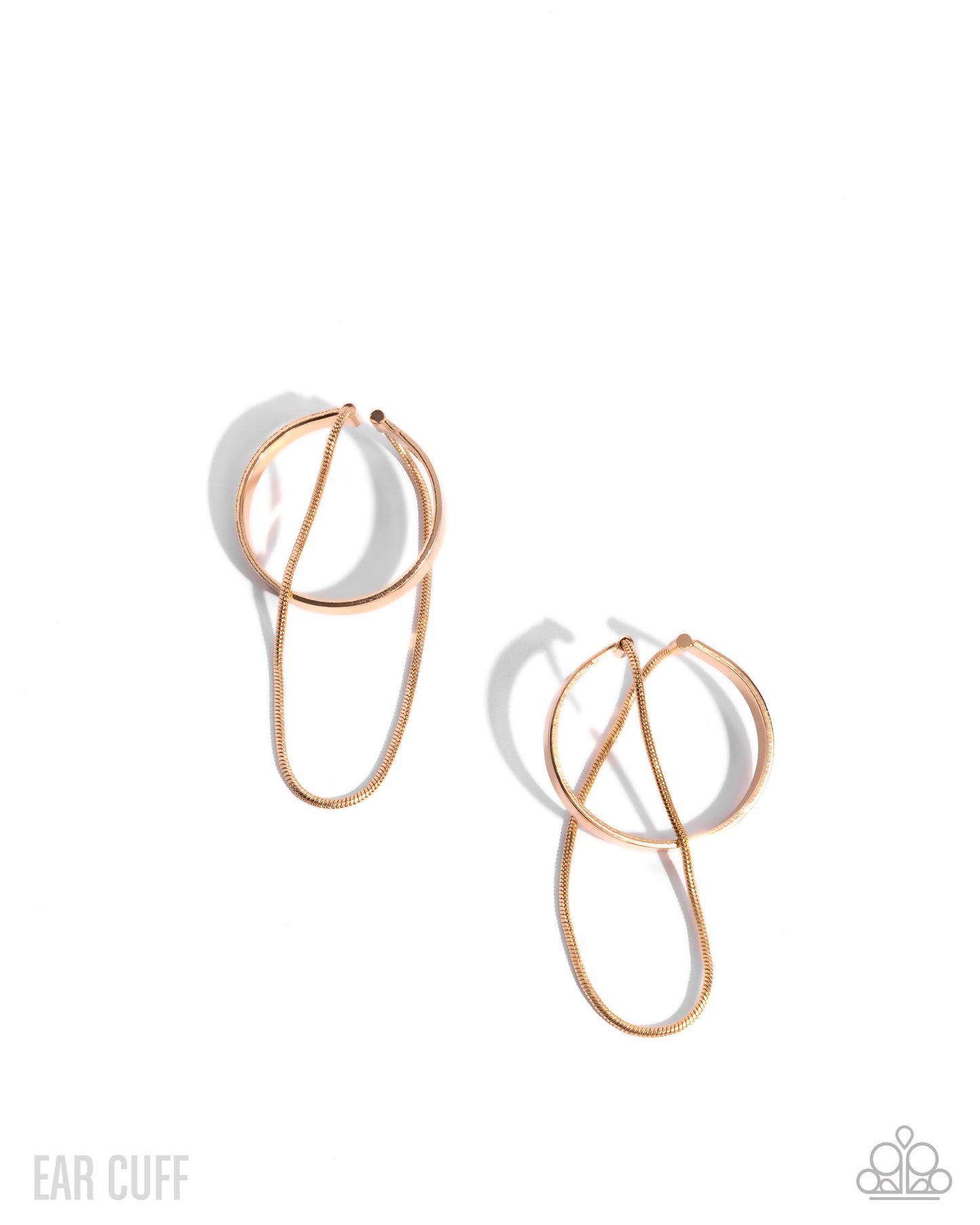 Boston Babe Gold Ear Cuff Earrings