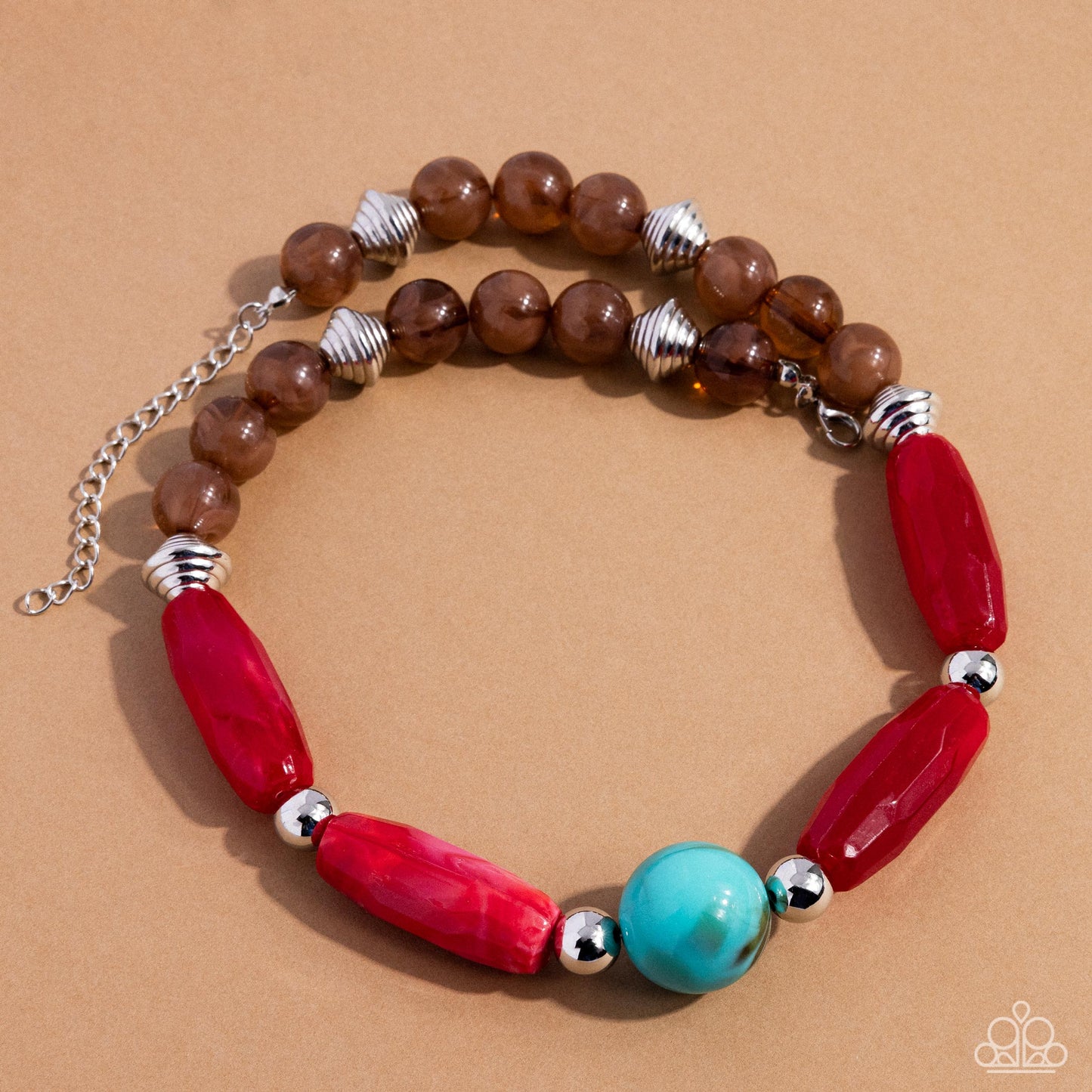 Sneaky Swirls Multi Necklace
