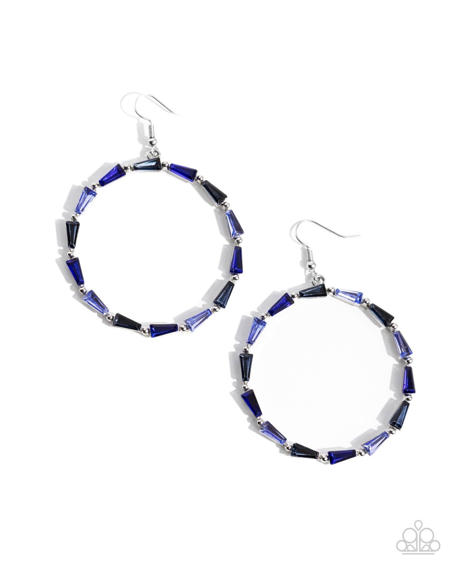Bounce Around Blue Earrings Paparazzi