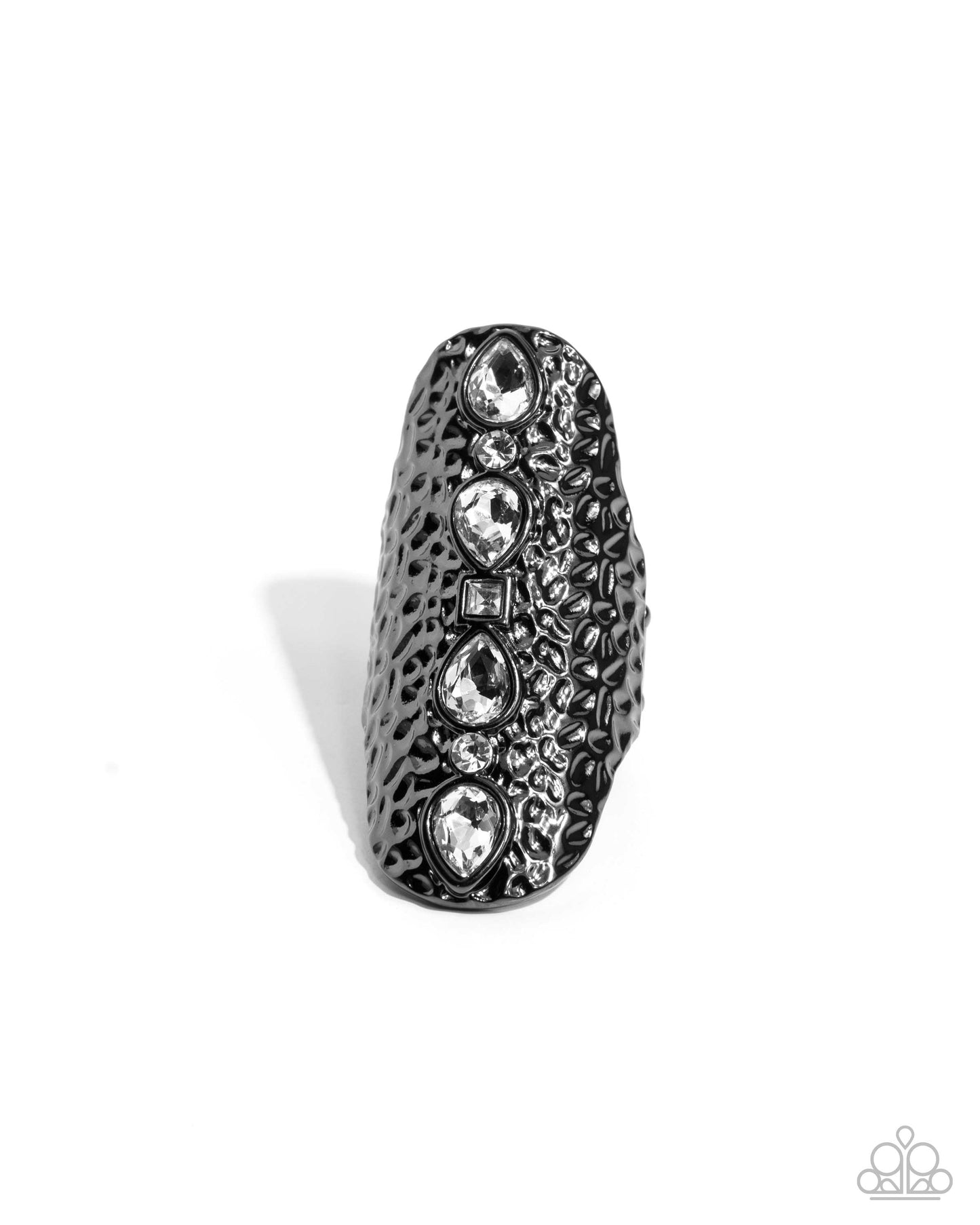 Double Take Dazzle Black Ring
