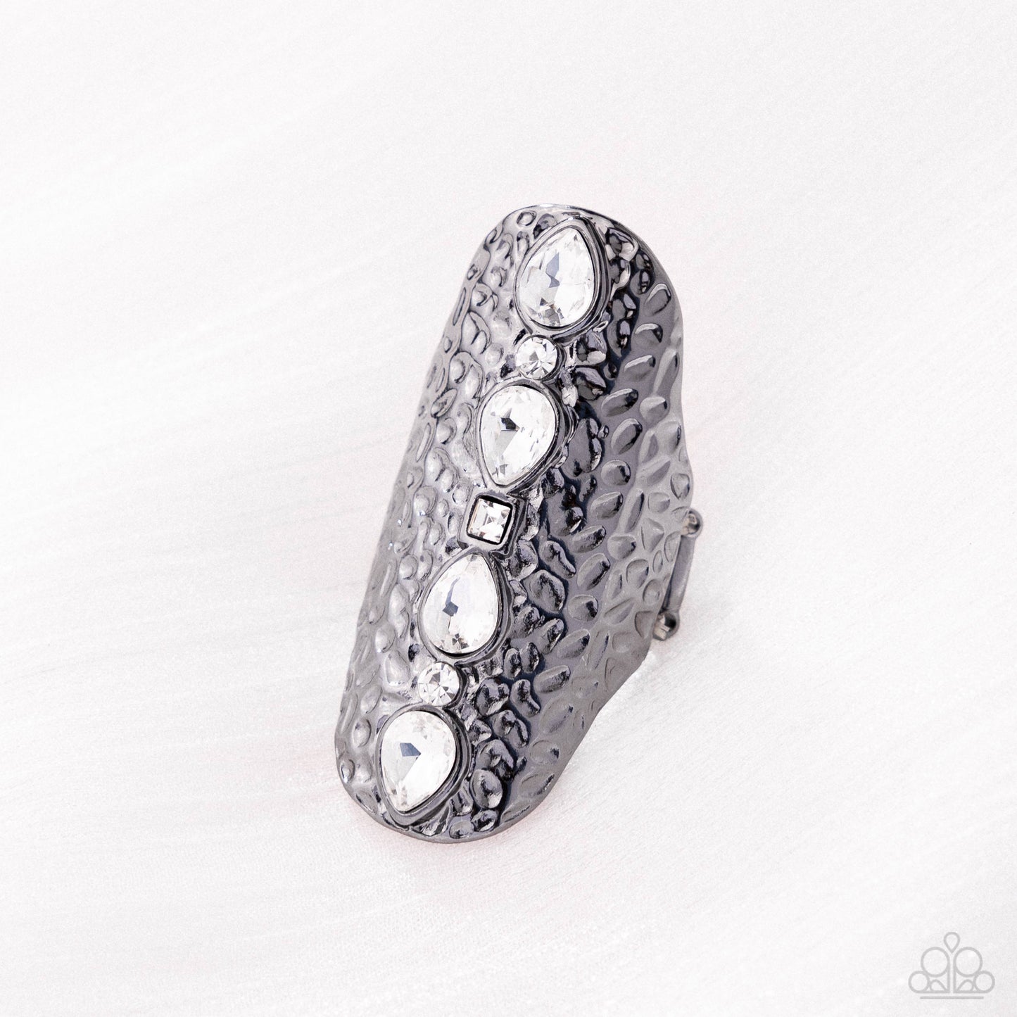 Double Take Dazzle Black Ring
