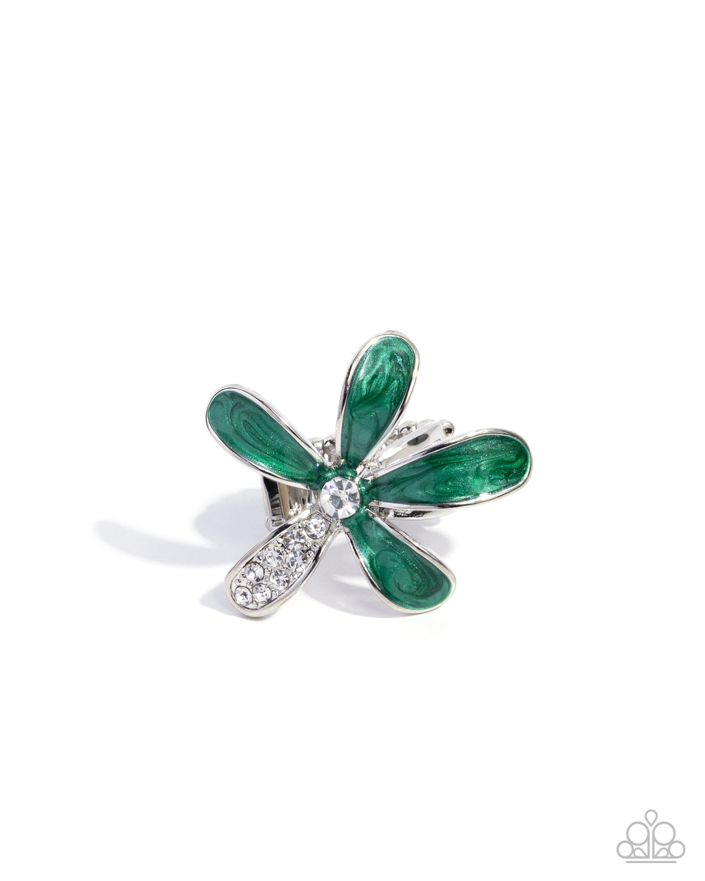 Floral Fix Green Ring