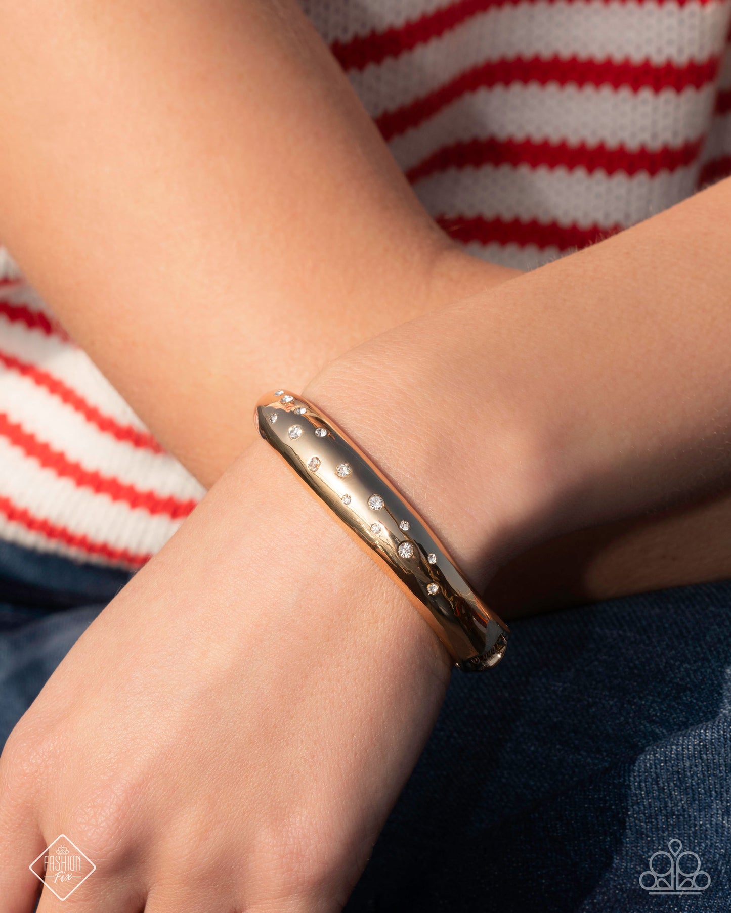 Soft Sparkle Gold Bracelet