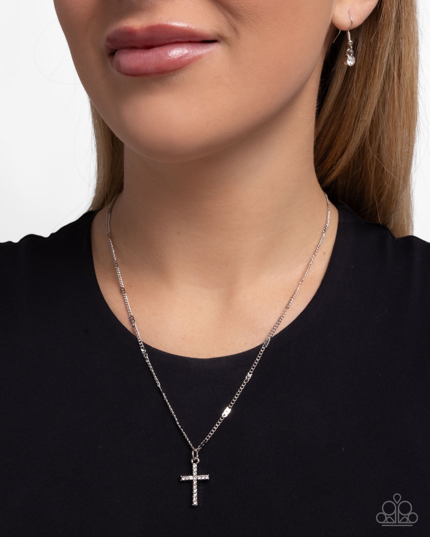 Endless Faith White Necklace