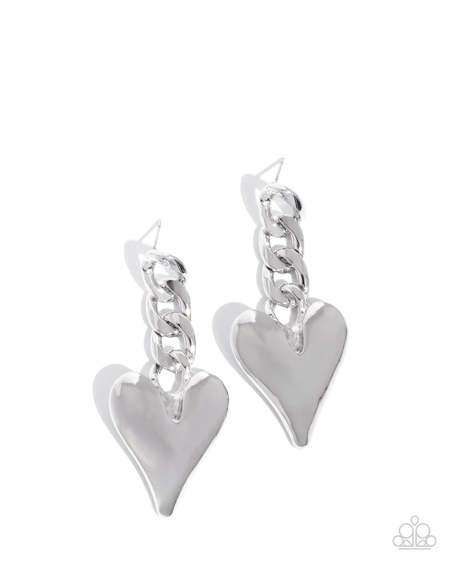 Mechanic Match Silver Earrings