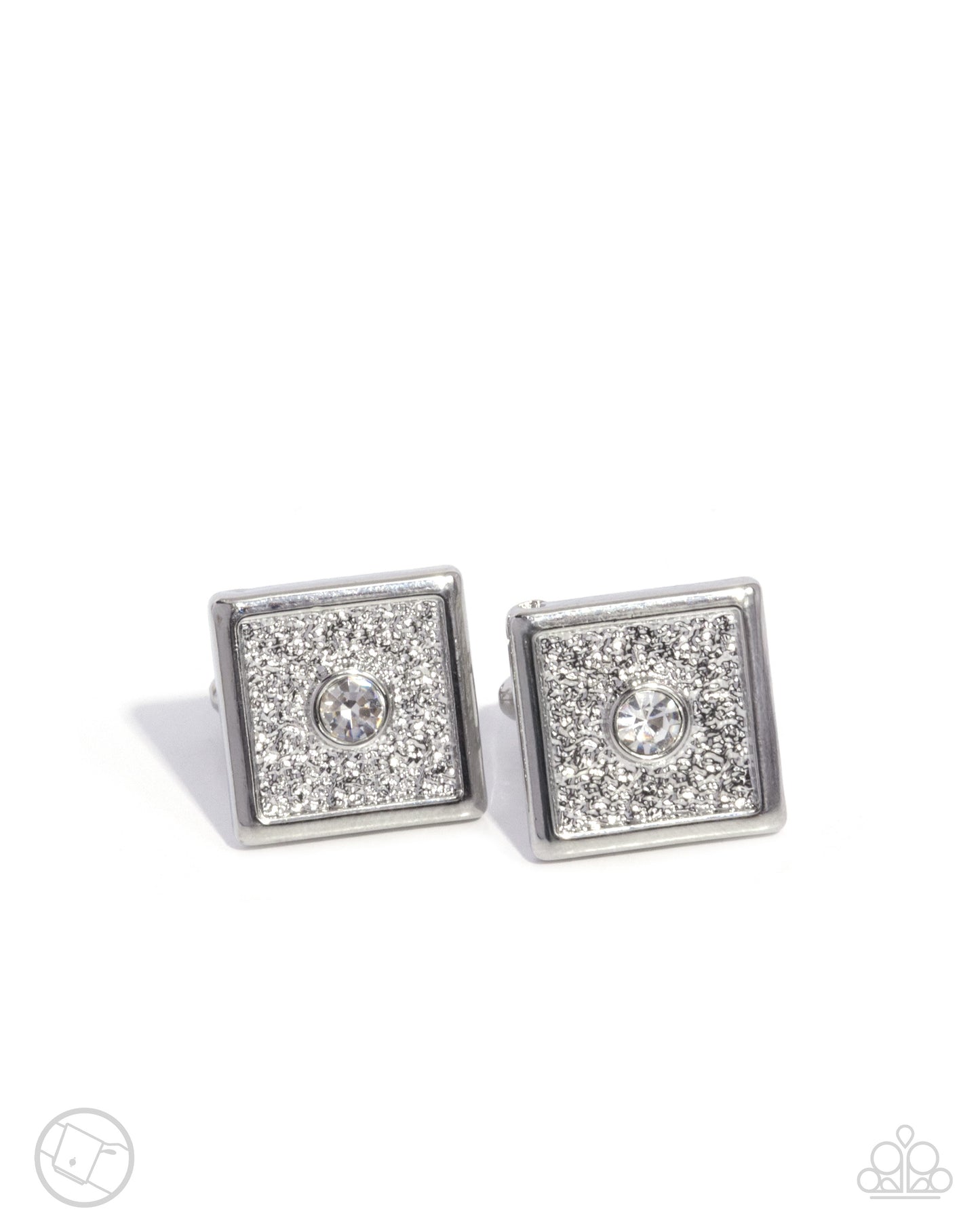 Dear Dazzle White Cufflinks