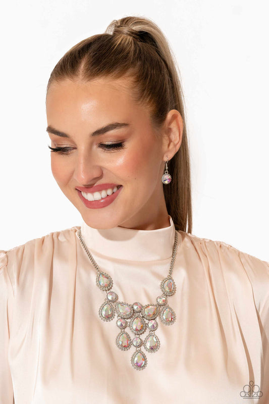 Dripping in Dazzle Multi Necklace