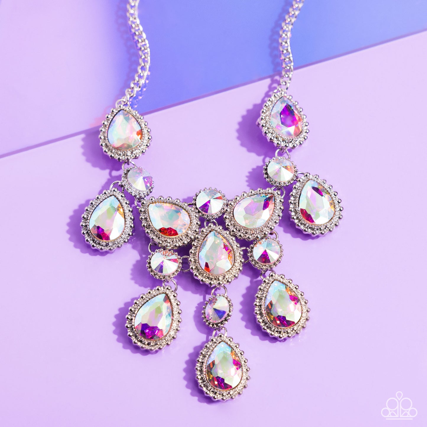 Dripping in Dazzle Multi Necklace