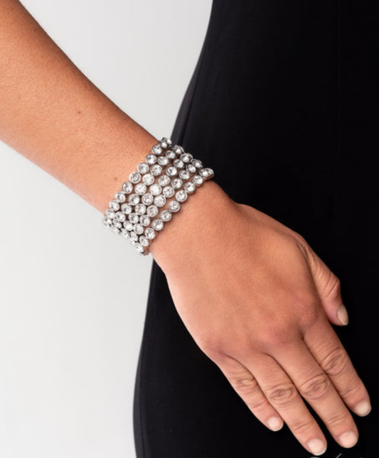 Modest Moment White Zi Collection Bracelet