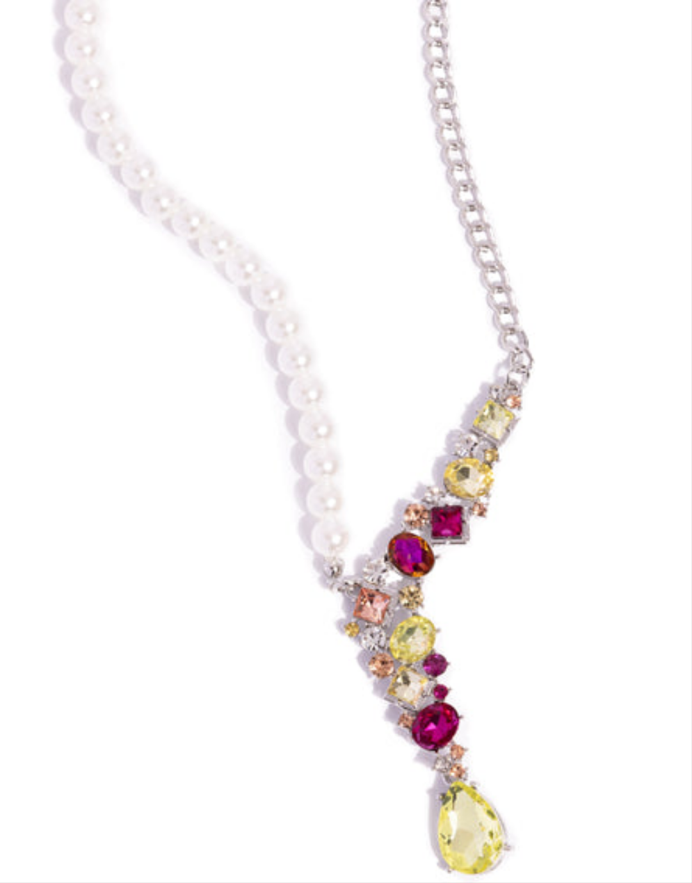 Boisterous Ballet Yellow Necklace