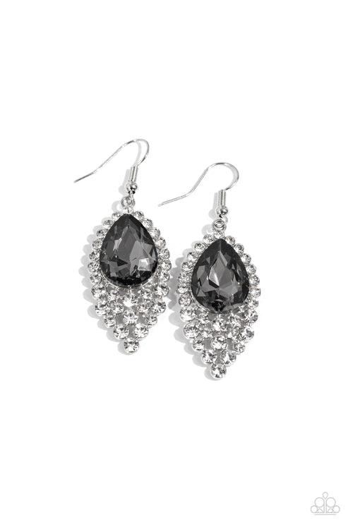 Glorious Glimmer Silver Earrings