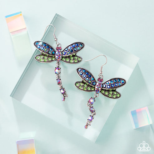 Hey, I Heard You Were A Wild One Green Earrings