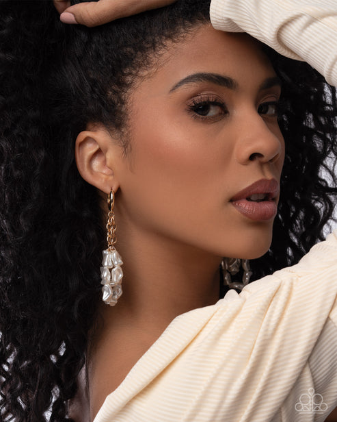 Sunset State of Mind Gold Earrings