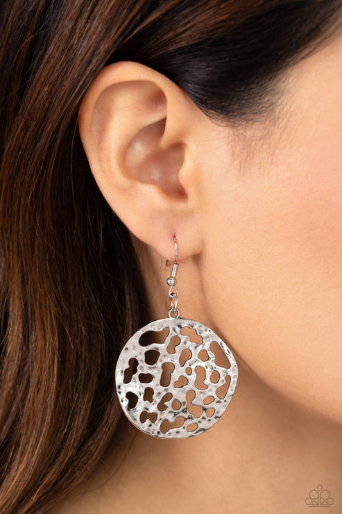Holey Heirloom Silver Earrings
