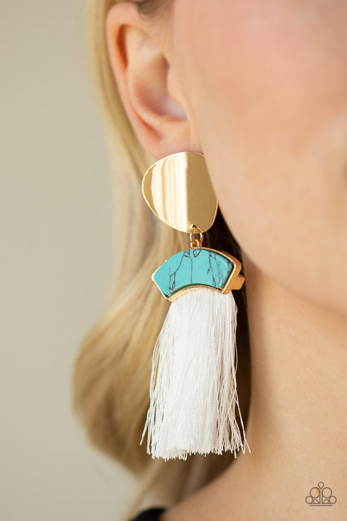 Insta Inca Blue Post Earrings