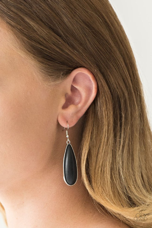 Santa Fe Skies Black Earrings