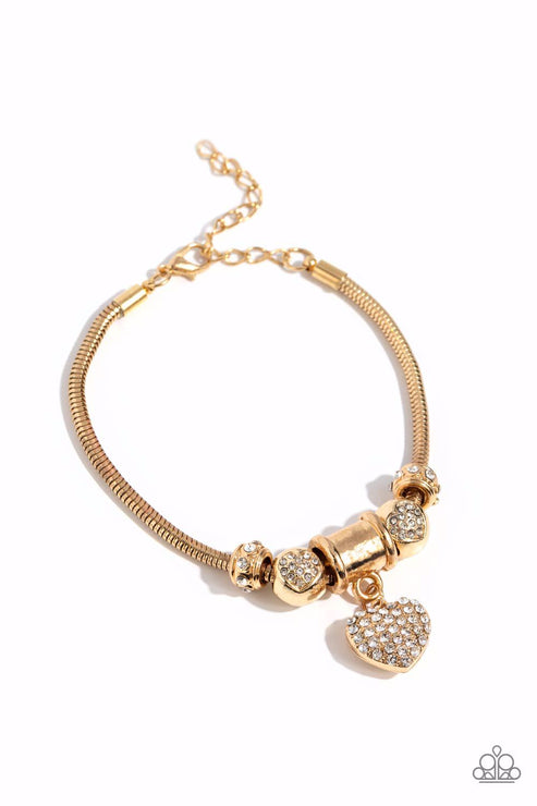 Suitor Sequence Gold Bracelet