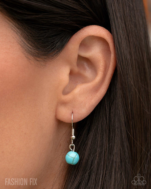 Rustic Route Blue Necklace