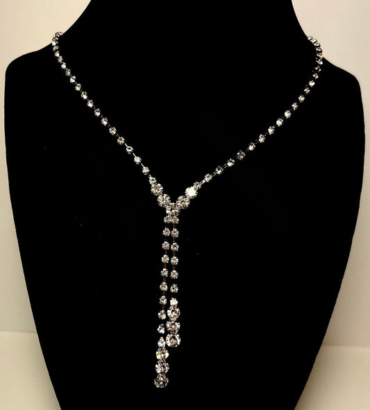 Blinding Balance White Necklace