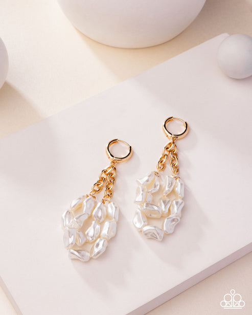 Sunset State of Mind Gold Earrings