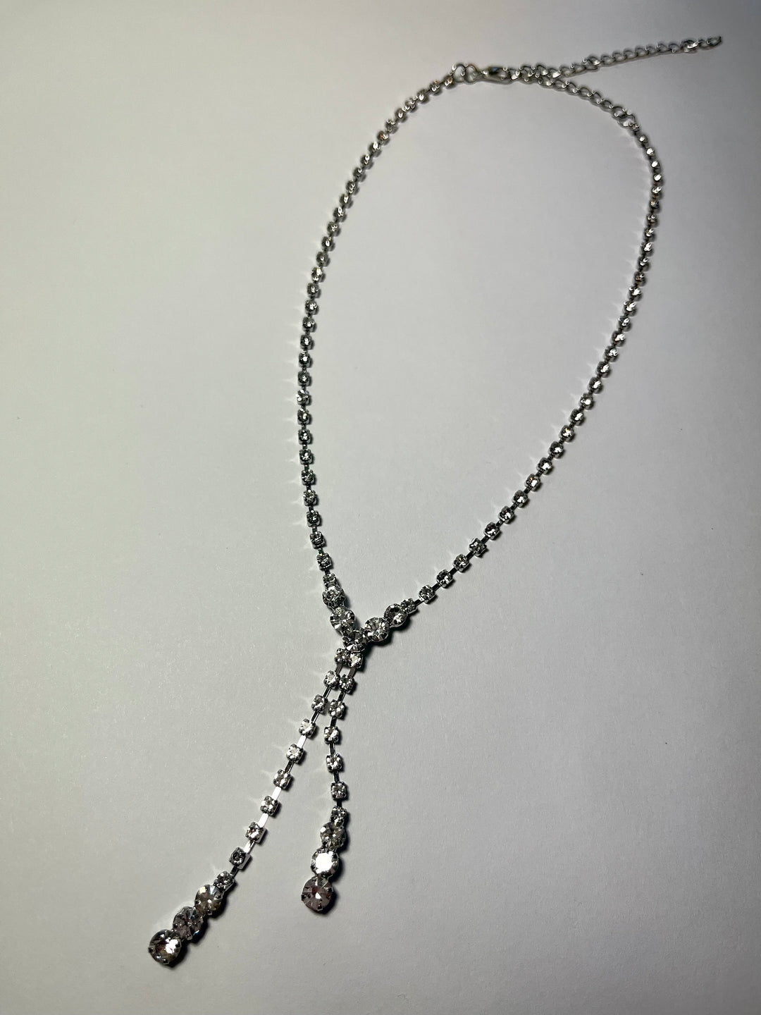 Blinding Balance White Necklace