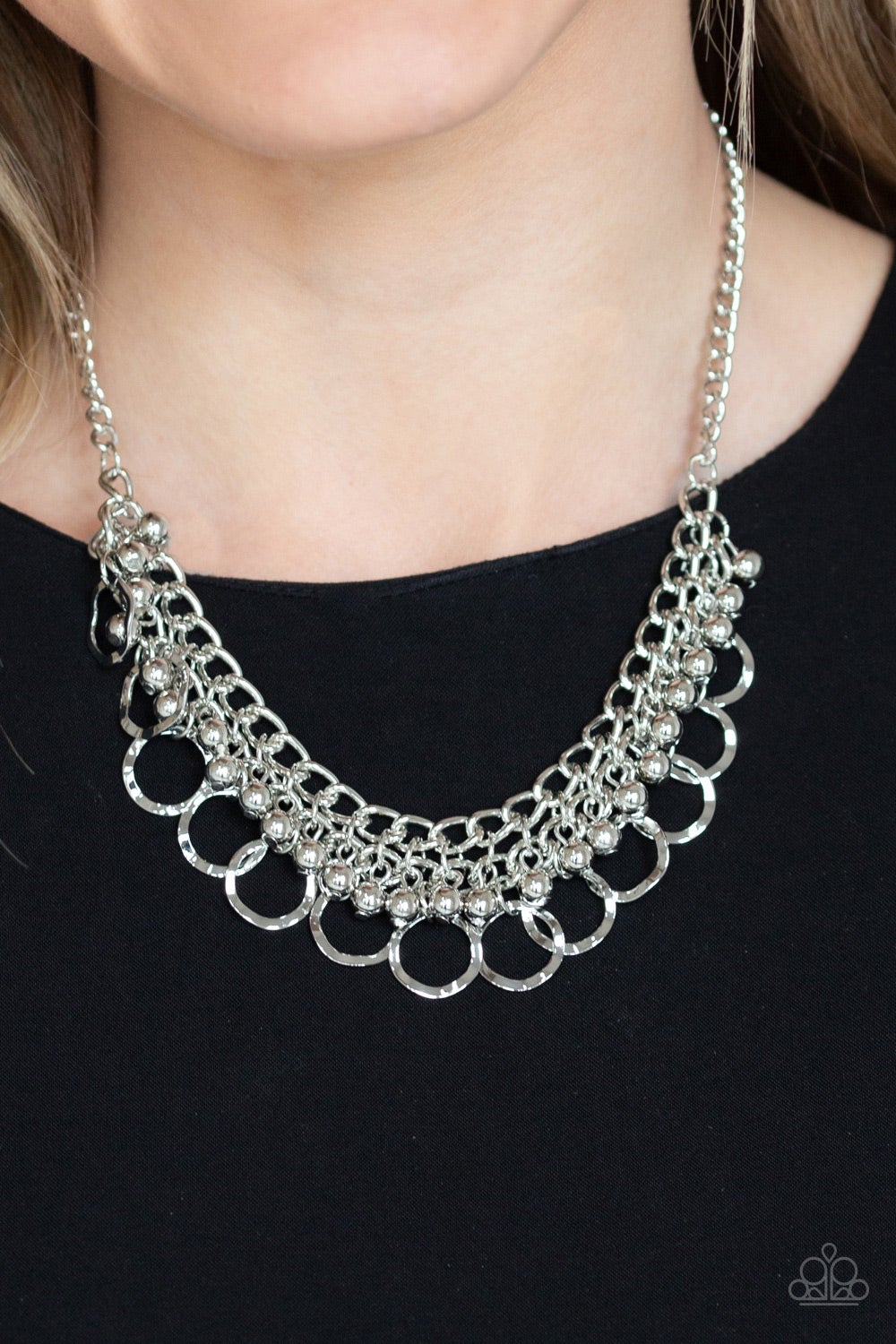 Ring Leader Radiance Silver Necklace Paparazzi