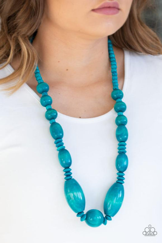 Summer Breezin Blue Necklace - Daria's Blings N Things