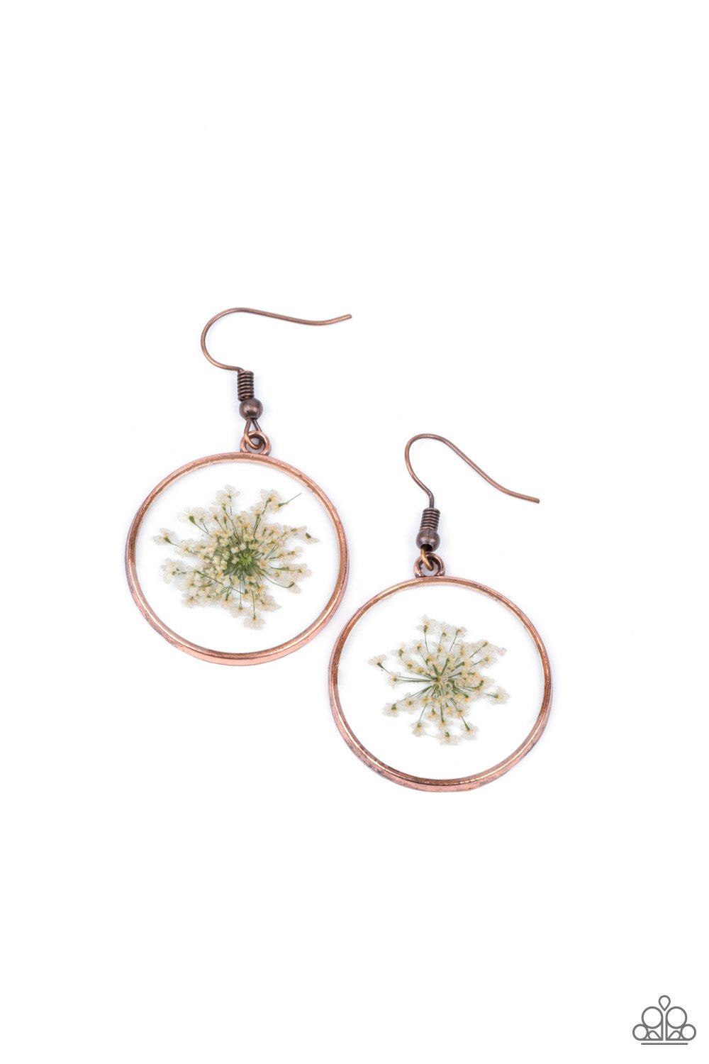 Happily Ever Eden Copper Earrings Paparazzi