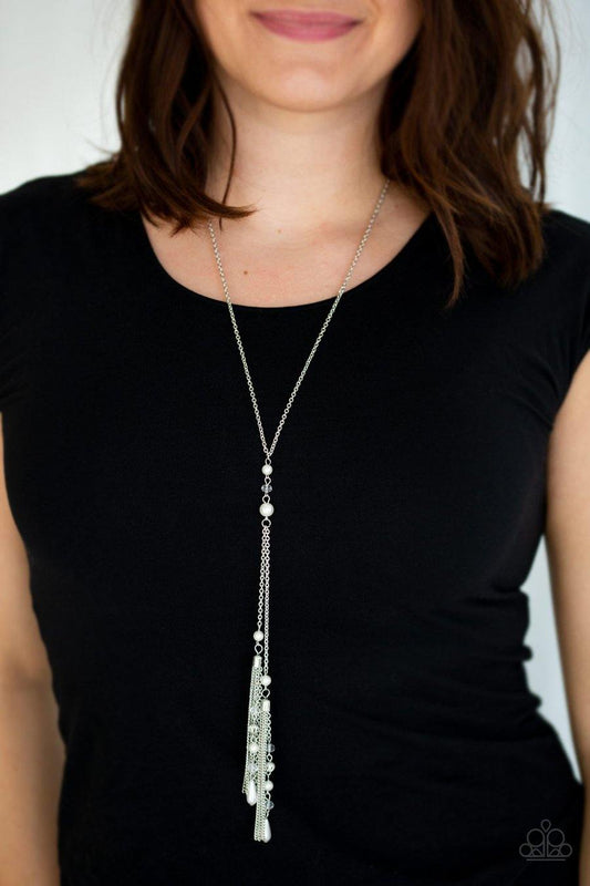 Timeless Tassels White
Necklace - Daria's Blings N Things