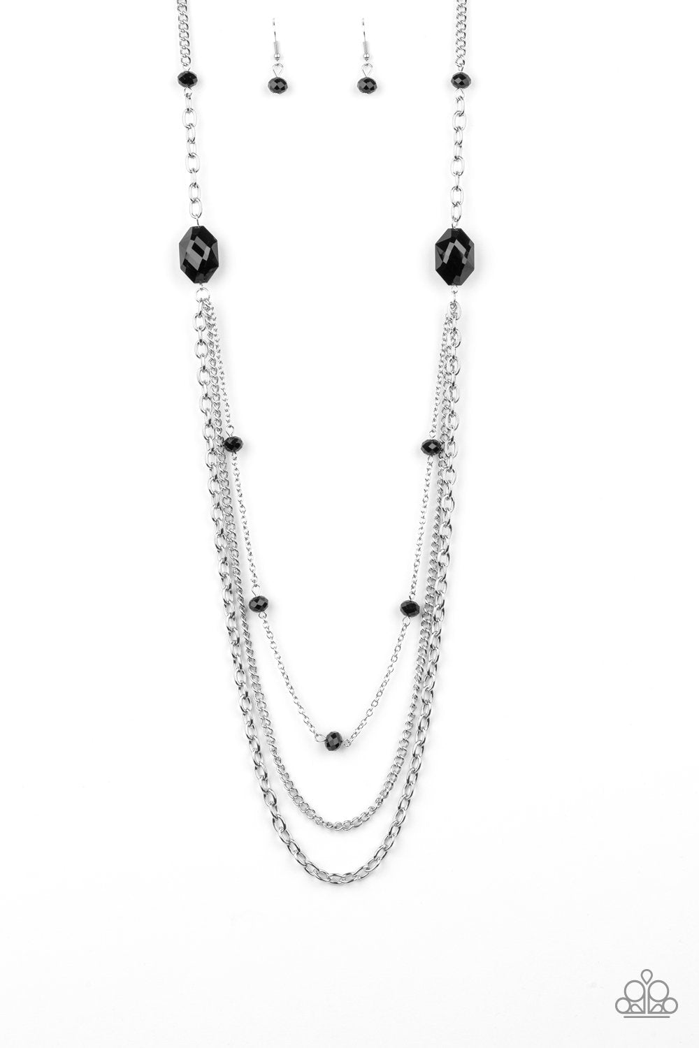 Dare to Dazzle Black Necklace - Daria's Blings N Things