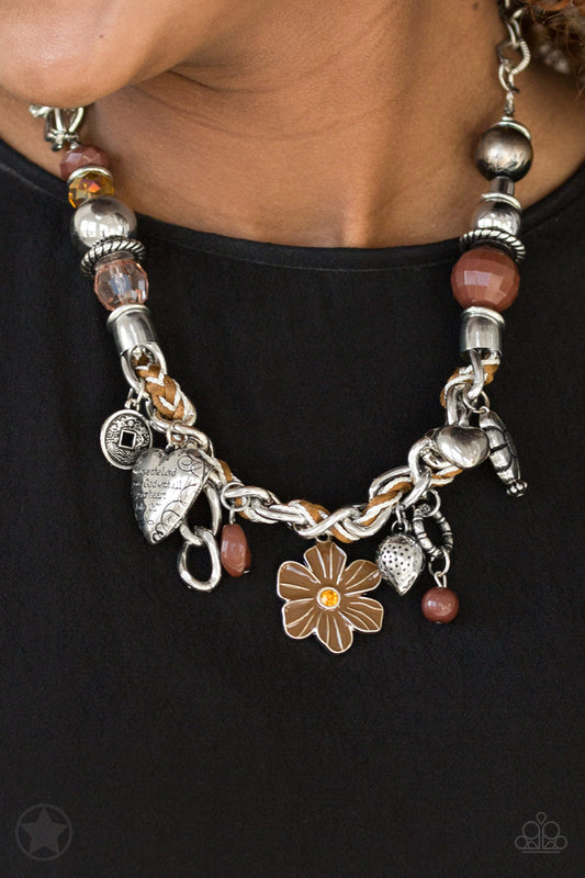 Charmed, I Am Sure Brown Necklace - Daria's Blings N Things