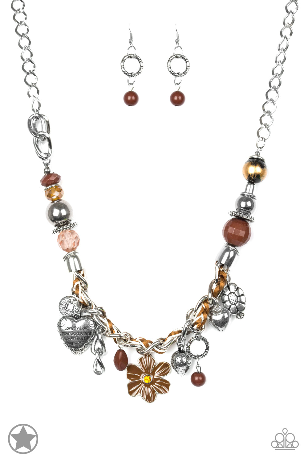 Charmed, I Am Sure Brown Necklace - Daria's Blings N Things