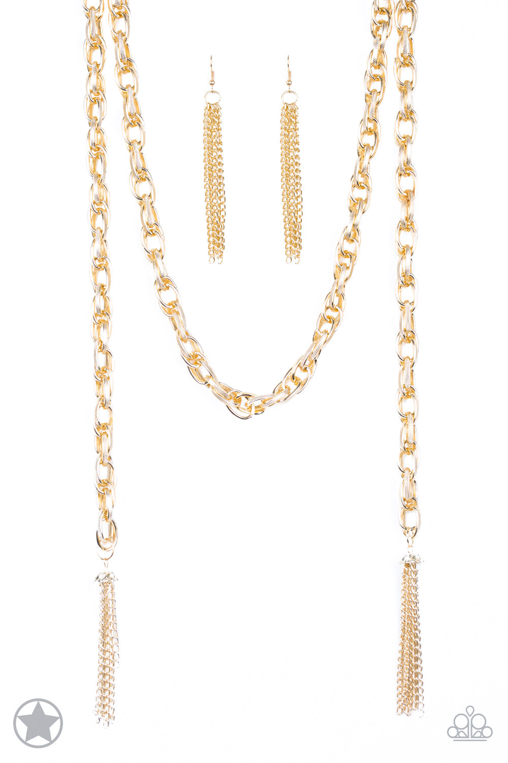 SCARFed for Attention Gold Necklace