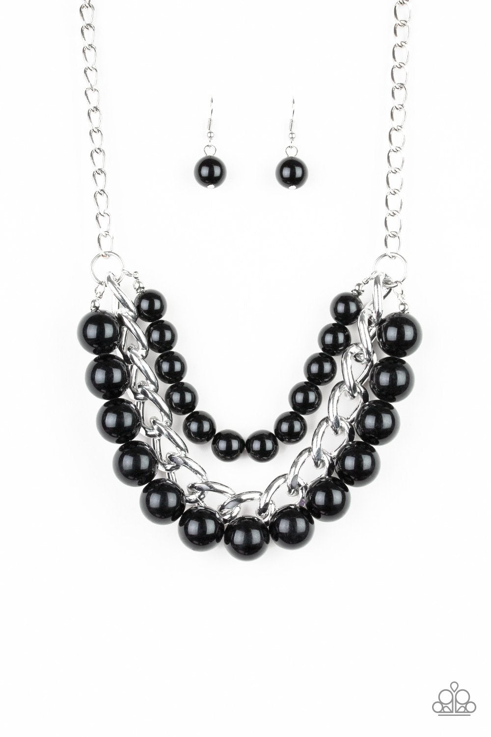 Empire State Empress Black Necklace Paparazzi
