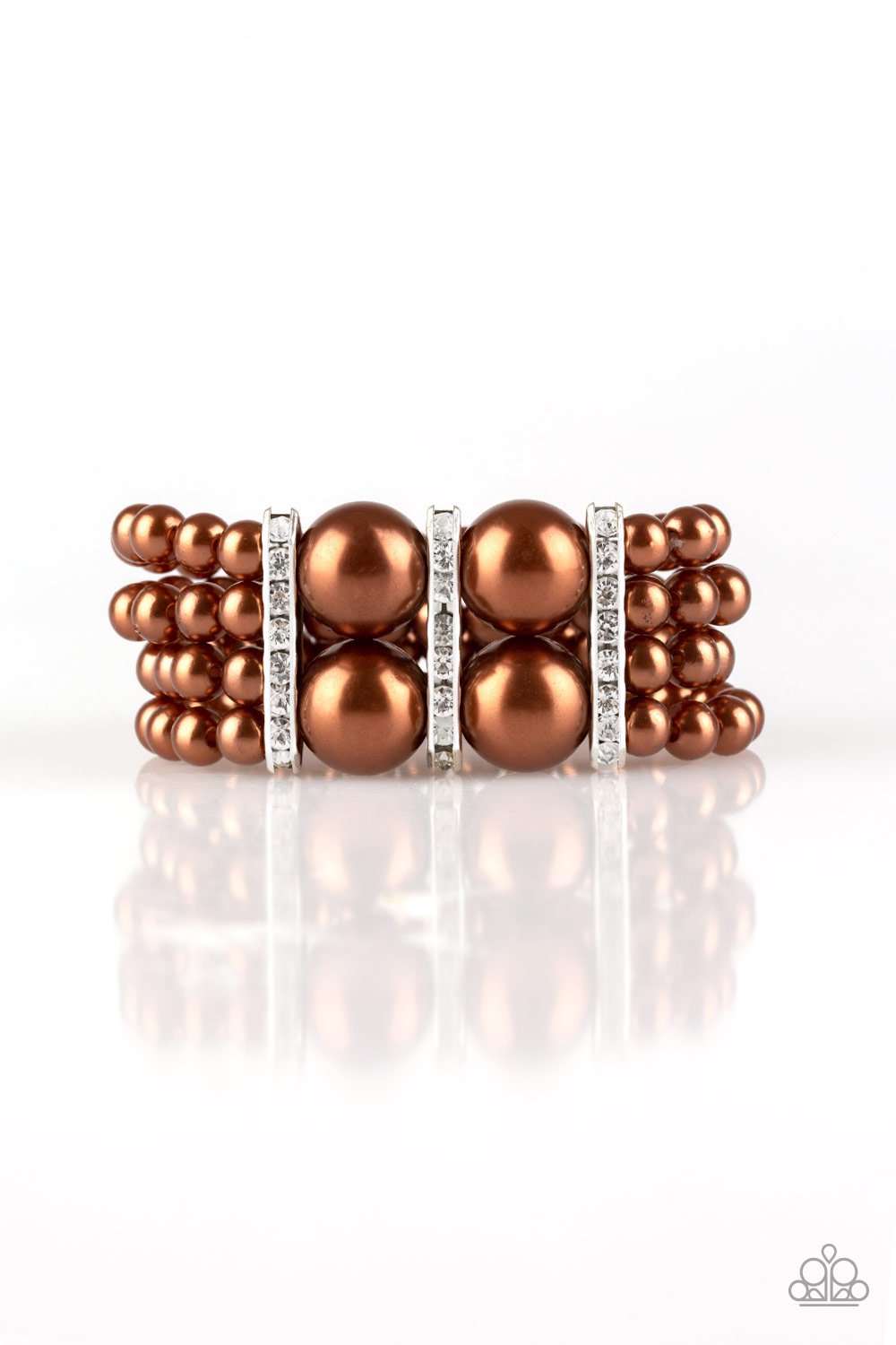 Romance Remix Brown Bracelet Paparazzi