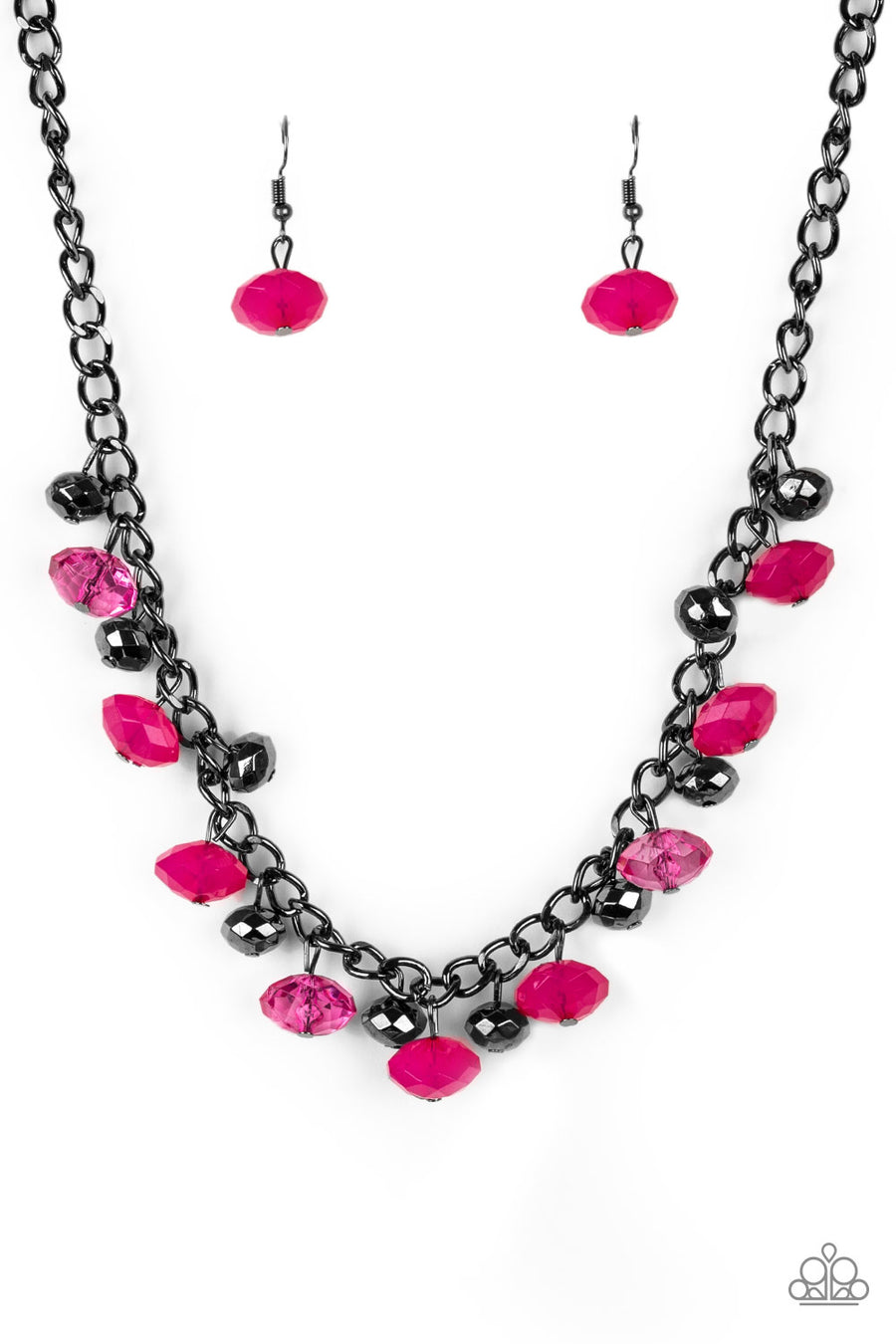 Runway Rebel Pink Necklace Paparazzi