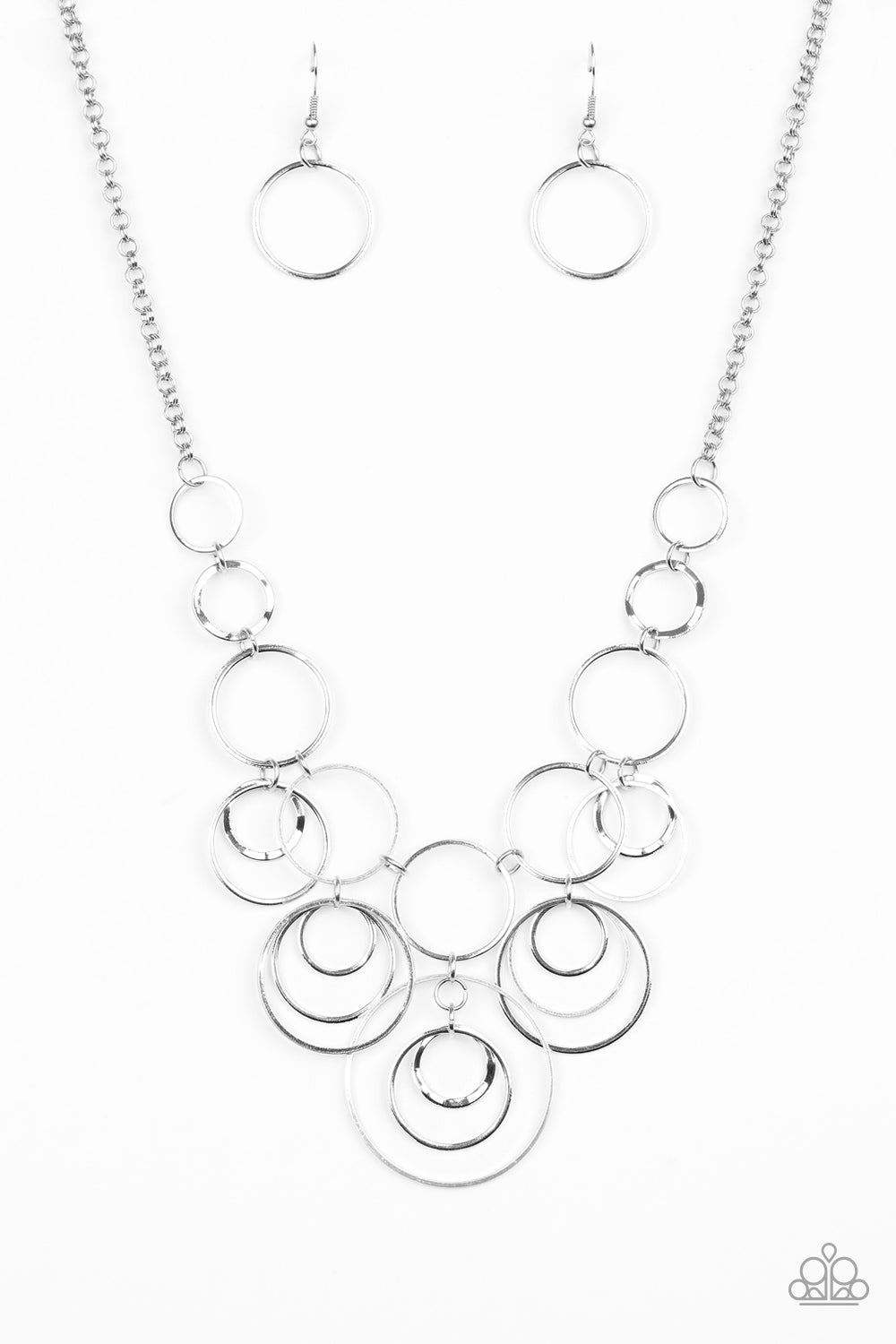 Break The Cycle Silver Necklace - Daria's Blings N Things