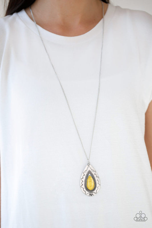 Sedona Solstice Yellow Necklace