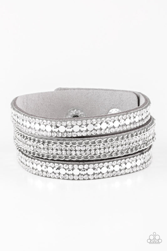 Fashion Fanatic Silver Urban Bracelet - Daria's Blings N Things