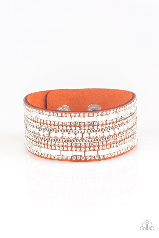 Rebel Radiance Orange Bracelet - Daria's Blings N Things