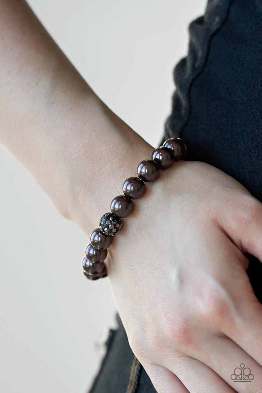 POSHing Your Luck Black Bracelet Paparazzi