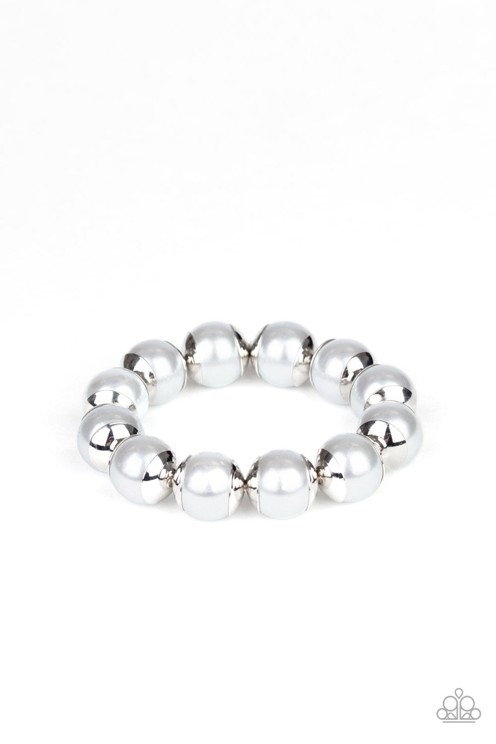 One Woman Show-STOPPER Silver Bracelet - Daria's Blings N Things