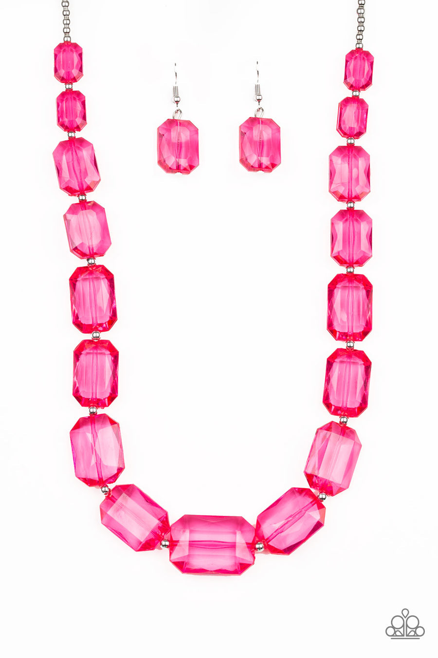 ICE Versa Pink Necklace Paparazzi