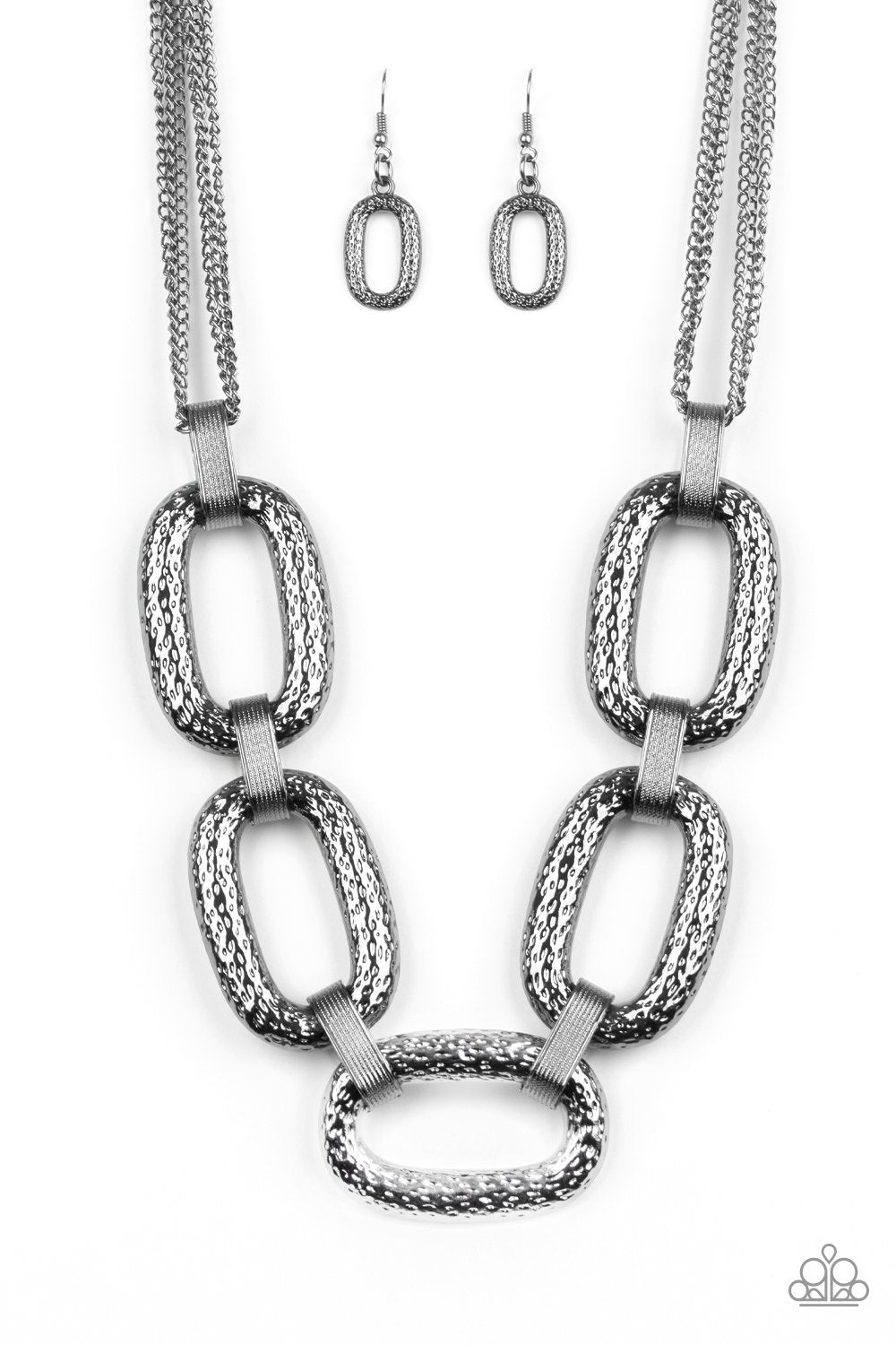 Take Charge Black Necklace - Daria's Blings N Things