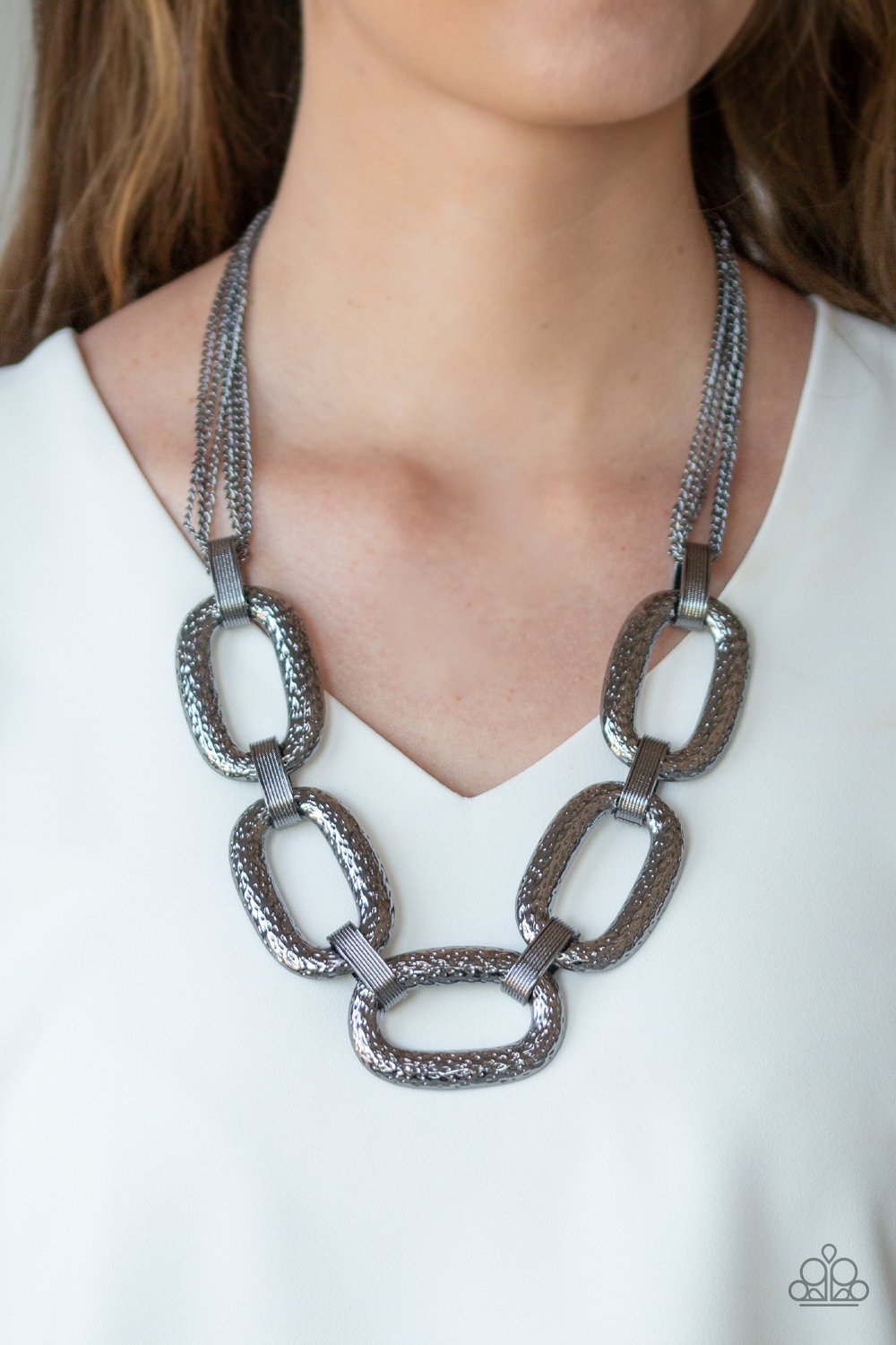 Take Charge Black Necklace - Daria's Blings N Things