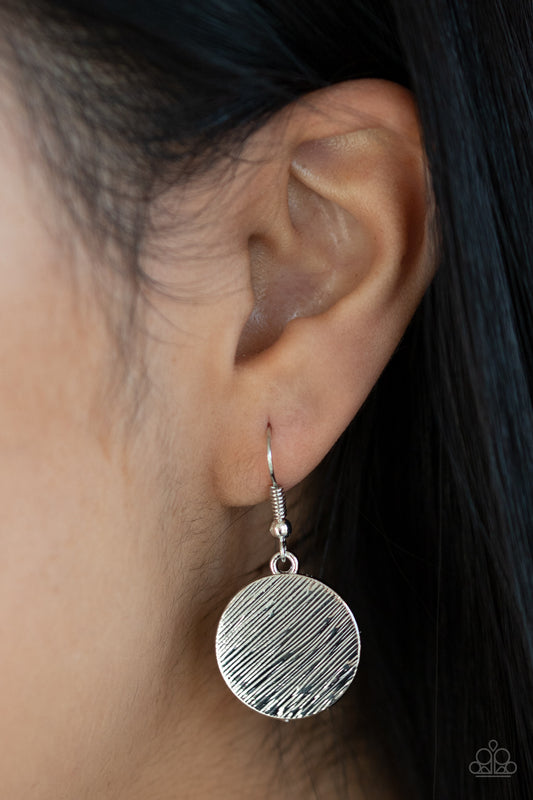 Stop and Reflect Silver Necklace